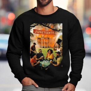 Juneth Roof Is On Fire Sweatshirt