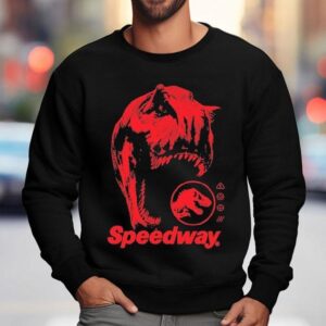 Jurassic World Rebirth T Rex X Speedway Eleven Sweatshirt