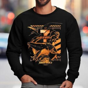 Jurassic World X 7-eleven Rebirth All Terrain Shirt 3 Jurassic World X Eleven Rebirth All Terrain Sweatshirt