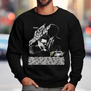 Justin Timberlake Kaunus In The All New Hit It Tour 2025 Dates Shirt 3 Justin Timberlake Kaunus In The All New Hit It Tour Dates Sweatshirt