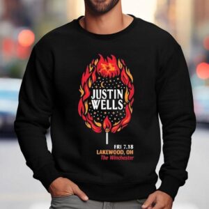Justin Wells At The Winchester On Jul Sweatshirt