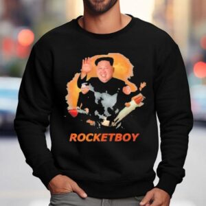 Kim Jong Un Rocket Boy Sweatshirt