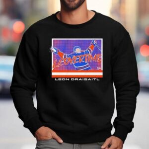Leon Draisaitl Leovertime Edmonton Oilers Hockey Shirt 3 Leon Draisaitl Leovertime Edmonton Oilers Hockey Sweatshirt