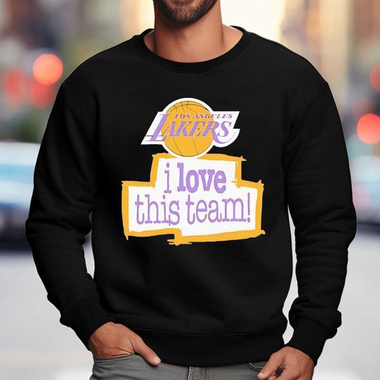 Los Angeles Lakers I Love This Team Shirt Los Angeles Lakers I Love This Team Shirt