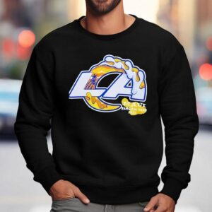 Los Angeles Rams Maui Minicamp 2025 Logo Shirt 3 Los Angeles Rams Maui Minicamp Logo Sweatshirt