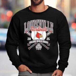 Louisville Cardinals Ncaa Men's College World Series 2025 Shirt 3 Louisville Cardinals Ncaa Men S College World Series Sweatshirt