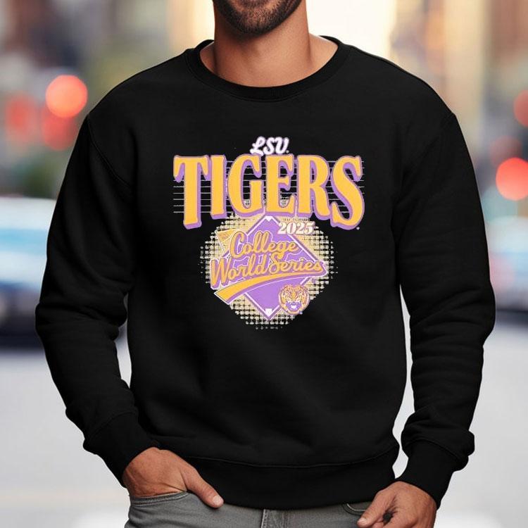 Lsu Tiger 2025 College World Series Baseball Shirt Lsu Tiger 2025 College World Series Baseball Shirt