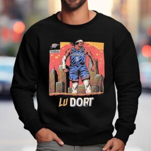 Luguentz Dort Oklahoma City Thunder Basketball Comic Shirt 3 Luguentz Dort Oklahoma City Thunder Basketball Comic Sweatshirt