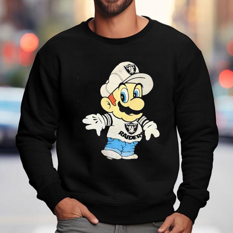 Luigi Las Vegas Raiders Logo Shirt Luigi Las Vegas Raiders Logo Shirt