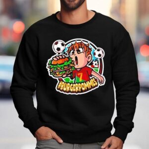 Lukas Burgerpommes Fussball S Sweatshirt