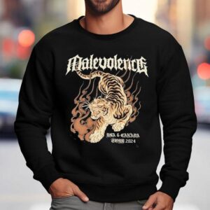 Malevolence Usa Canada Tour Tiger Sweatshirt