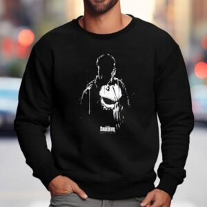 Marvel Daredevil Born Again The Punisher Silhouette Sweatshirt