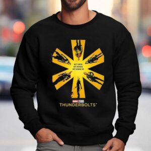 Marvel Thunderbolts Not Super Not Heroes Not Giving Up Sweatshirt