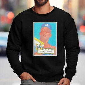 Mickey Mantle New York Yankees Photo Vintage Shirt 3 Mickey Mantle New York Yankees Photo Vintage Sweatshirt