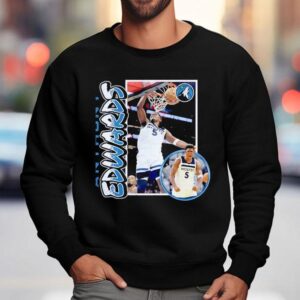 Minnesota Timberwolves Anthony Edwards Slam Dunk Shirt 3 Minnesota Timberwolves Anthony Edwards Slam Dunk Sweatshirt