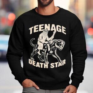 Nage Death Star Fukk Skill Let S Rock Black Panther Sweatshirt
