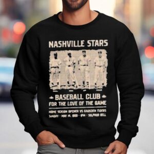Nashville Stars Opening Day Player Shirt 3 Nashville Stars Opening Day Player Sweatshirt