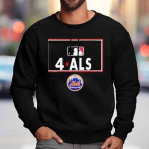 New York Mets Als Lou Gehrig Day Sweatshirt