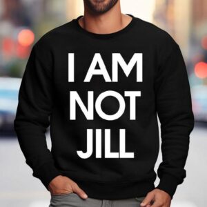 Nina Yndis Wearing I Am Not Jill Sweatshirt