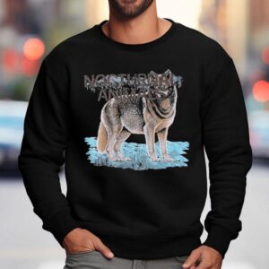 Nocturnal Animals Wolf Shirt 3 Nocturnal Animals Wolf Sweatshirt