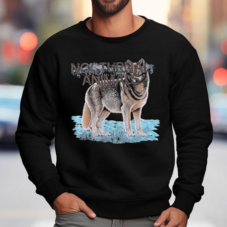 Nocturnal Animals Wolf Shirt Nocturnal Animals Wolf Shirt