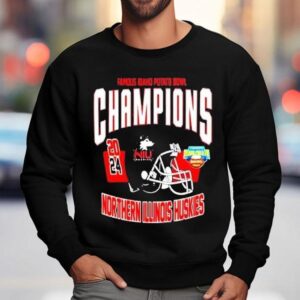 Northern Illinois Huskies Football Famous Idaho Potato Bowl Champions Ncaa Bowl Games Sweatshirt