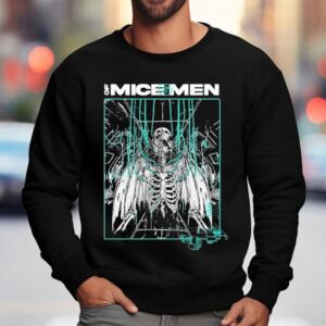 Of Mice Men Spring 2025 Tour Skeleton Shirt 3 Of Mice Men Spring Tour Skeleton Sweatshirt