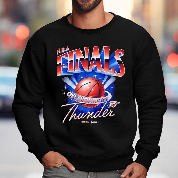 Okc Thunder 2025 Nba Finals Space Shirt Okc Thunder 2025 Nba Finals Space Shirt