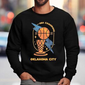 Oklahoma City Basketball Nba Champions Sweatshirt