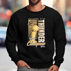 Oklahoma City Thunder Basketball Nba Finals Champions Sweatshirt