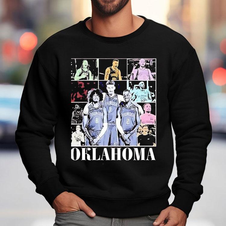 Oklahoma City Thunder Starting 3 Tour Shirt Oklahoma City Thunder Starting 3 Tour Shirt