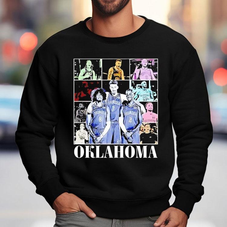 Oklahoma City Thunder The Eras Tour 2025 Shirt Oklahoma City Thunder The Eras Tour 2025 Shirt