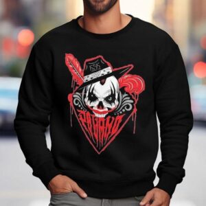 Pagano Aaa Logo Skull Sweatshirt