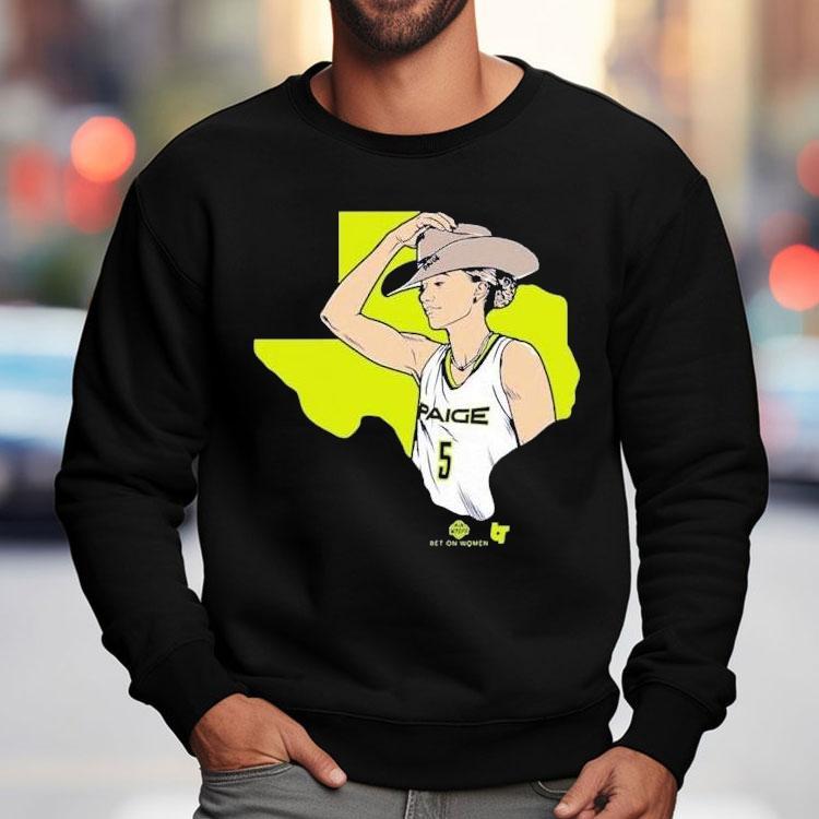 Paige Bueckers Cowboy Bueckers Texas Shirt Paige Bueckers Cowboy Bueckers Texas Shirt