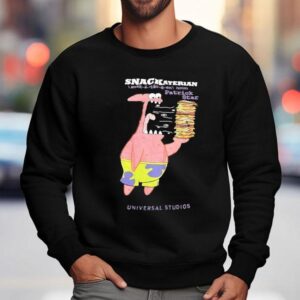 Patrick Star Snackaterian Cartoon Sweatshirt