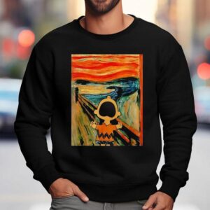 Peanuts Charlie Brown Scream Ar Sweatshirt