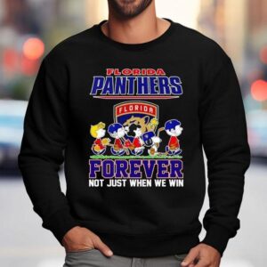 Peanuts Florida Panthers Forever Not Just When We Win Shirt 3 Peanuts Florida Panthers Forever Not Just When We Win Sweatshirt