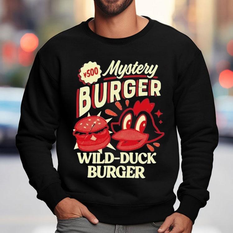 Persona 3 Portable Mystery Wild Duck Burger Shirt Persona 3 Portable Mystery Wild Duck Burger Shirt