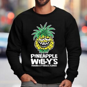 Pineapple Willy's Panama City Beach Florida Sage Face Shirt 3 Pineapple Willy S Panama City Beach Florida Sage Face Sweatshirt