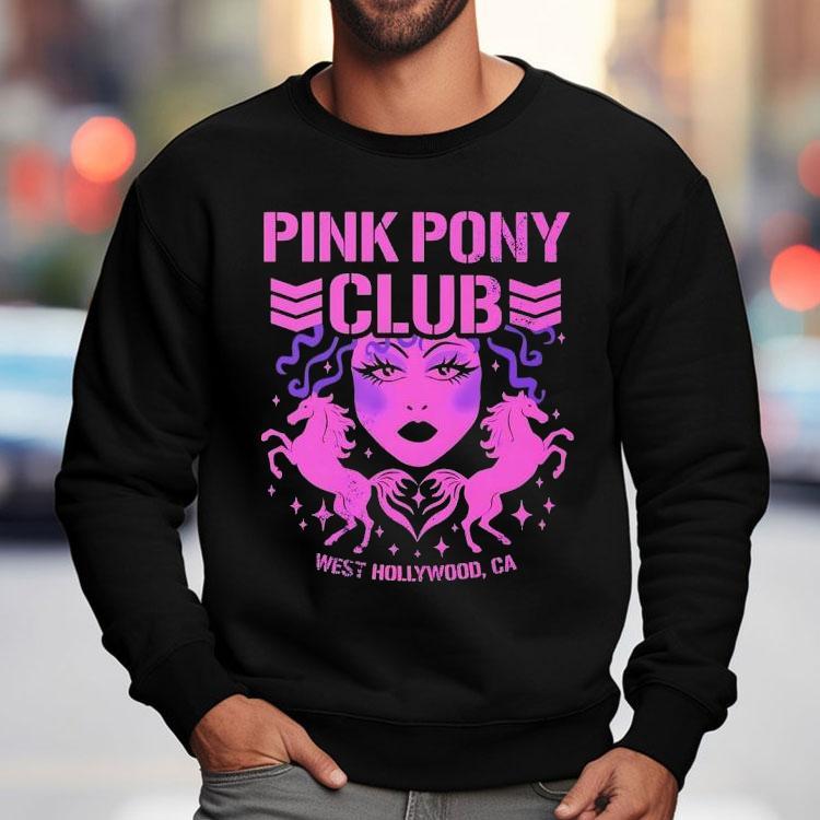 Pink Pony Club West Hollywood Ca Shirt Pink Pony Club West Hollywood Ca Shirt