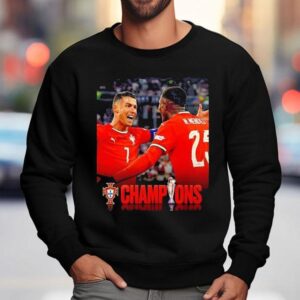 Portugal Win Nations League Second Time S A Charm Sweatshirt