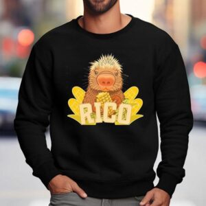 Prehensile Porcupine Eat Corn Rico Sweatshirt