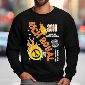 Rich Royal Made In South Georgia From Local To Worldwide Expand Your Comfort Zone Sweatshirt