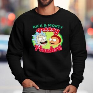 Rick And Morty Pussy Pounders Cartoon Sweatshirt