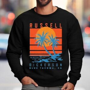 Russell Dickerson Blue Tacoma Ca Shirt 3 Russell Dickerson Blue Tacoma Ca Sweatshirt