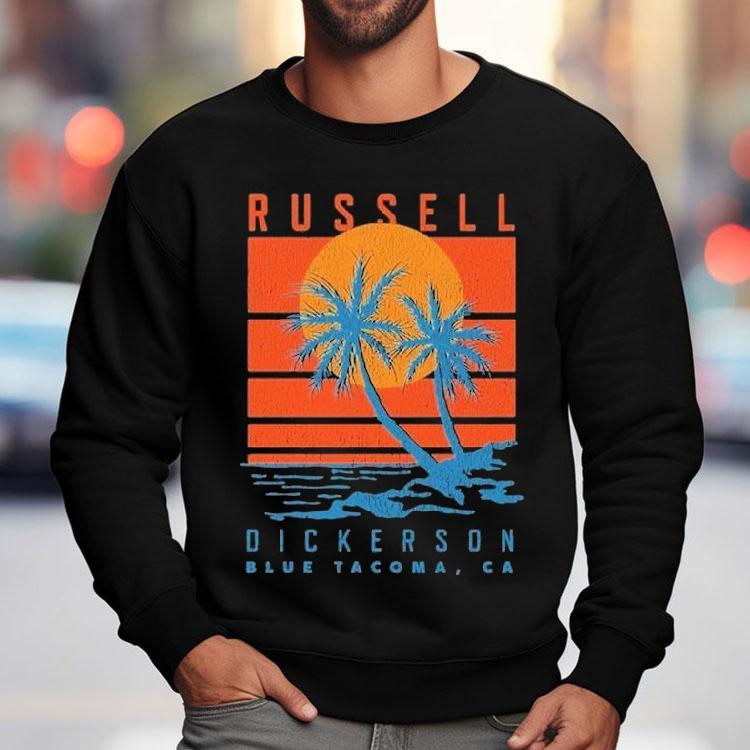 Russell Dickerson Blue Tacoma Ca Shirt Russell Dickerson Blue Tacoma Ca Shirt
