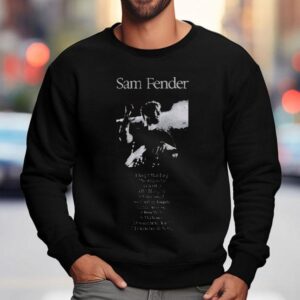 Sam Fender People Watching Tracklist Photo Sweatshirt