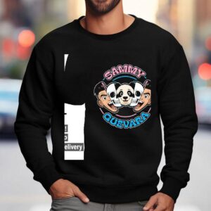 Sammy Guevara All Elite Wrestling Panda And Skull In The Face Sweatshirt