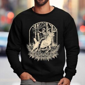 Schwack Daddy Deer Skeleton Sweatshirt