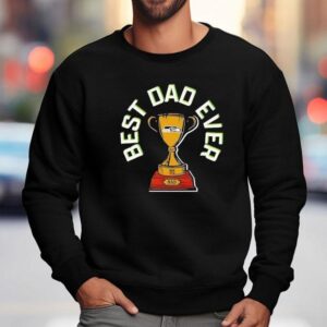 Seattle Seahawks Best Dad Ever Trophy Sweatshirt